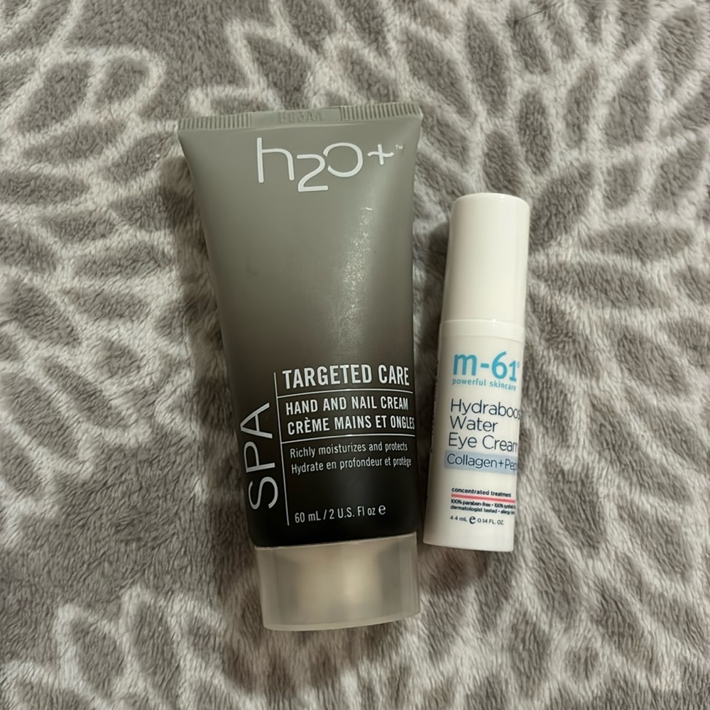 **BUNDLE** H2O+ hand and nail cream & m-61 eye cream (new)